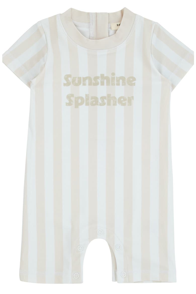 Sunshine Splasher One Piece, Main, color, Tan