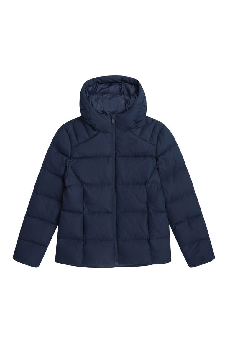 Tech Midweight Down Jacket, Main, color, Navy