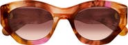 Chloé 53mm Gradient Cat Eye Sunglasses