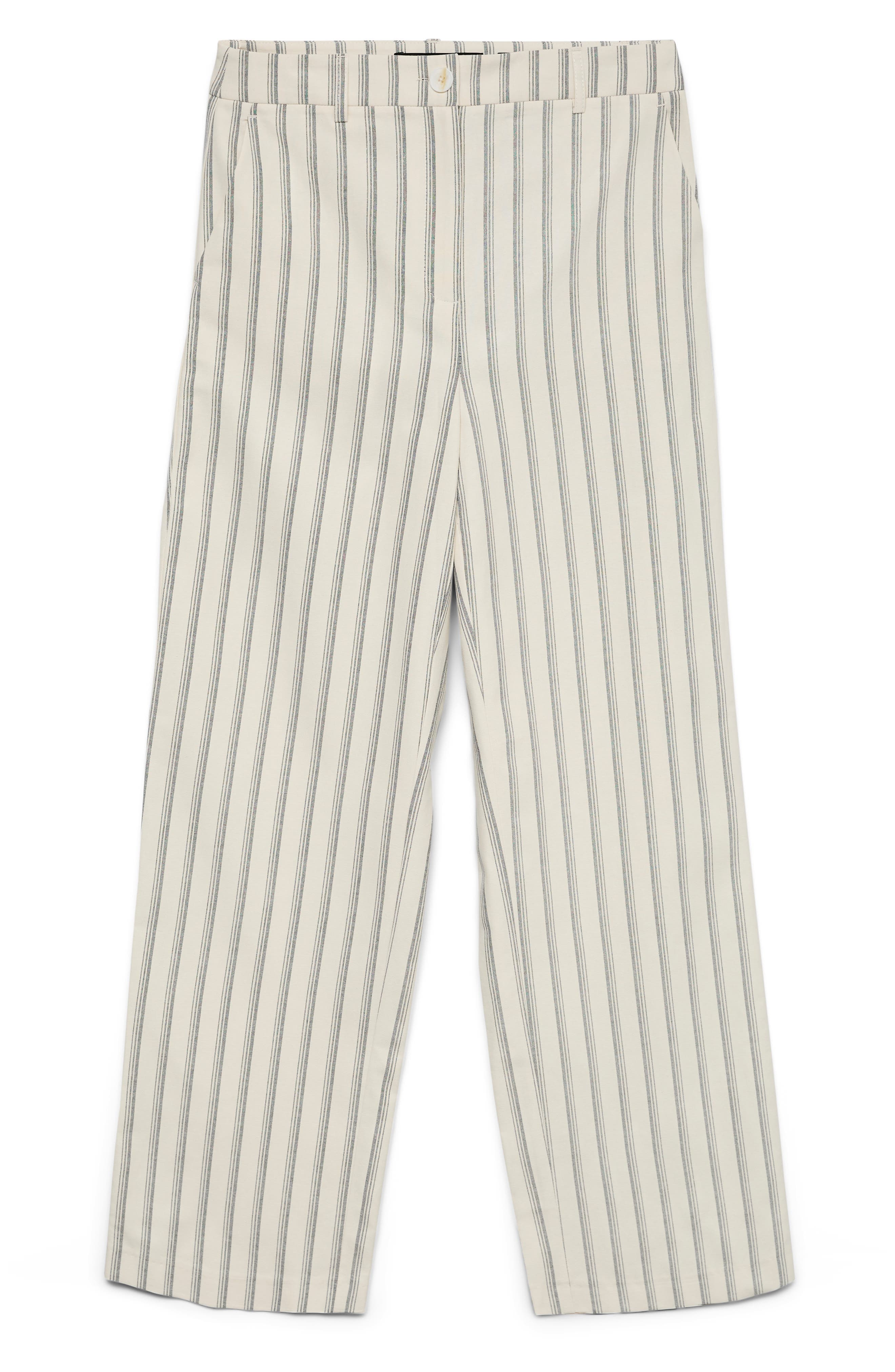 Miona Stripe Straight Leg Pants - image 2