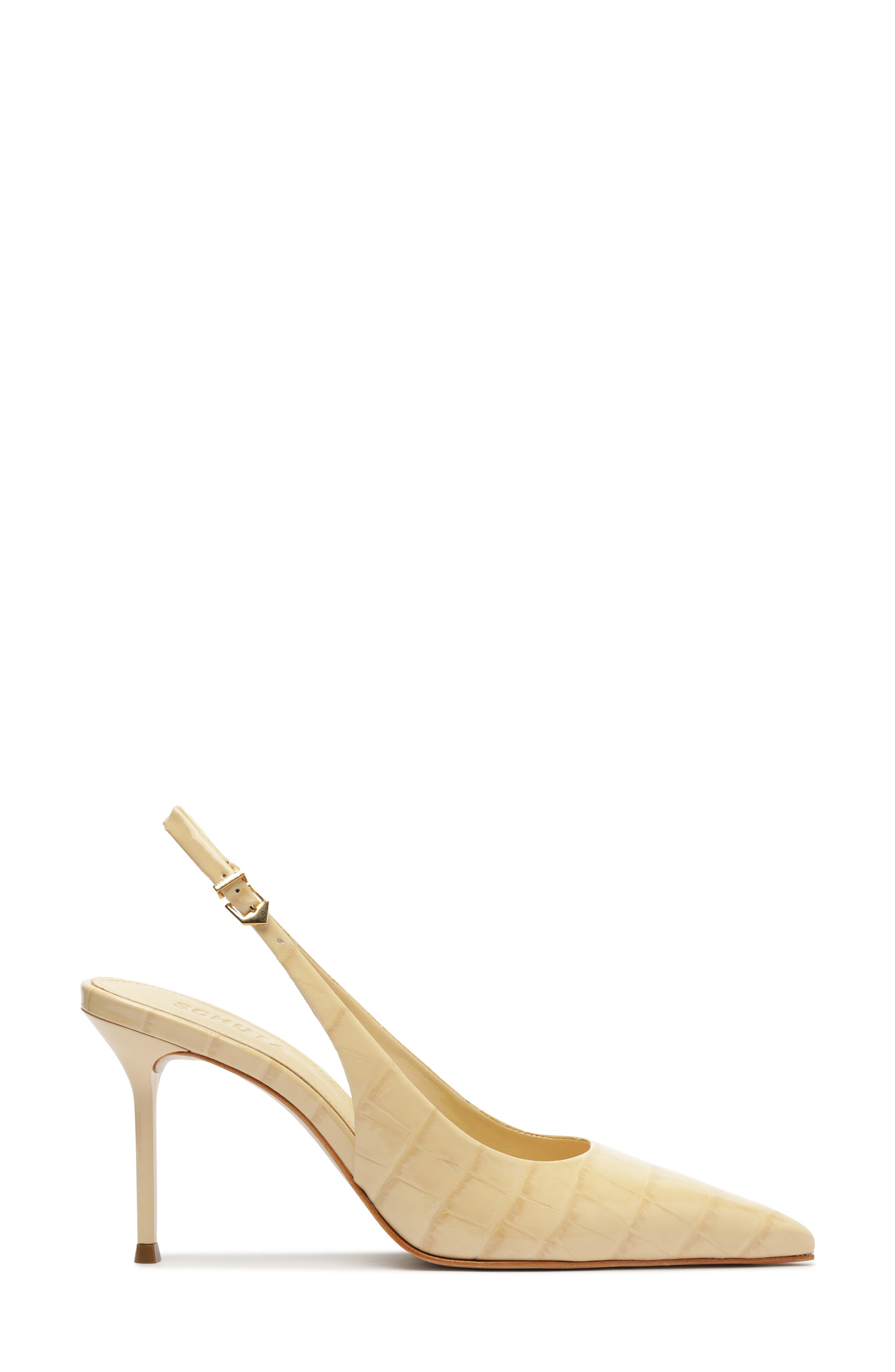 Paola Slingback Pointed Toe Pump, Alternate, color, NATURAL NIBS