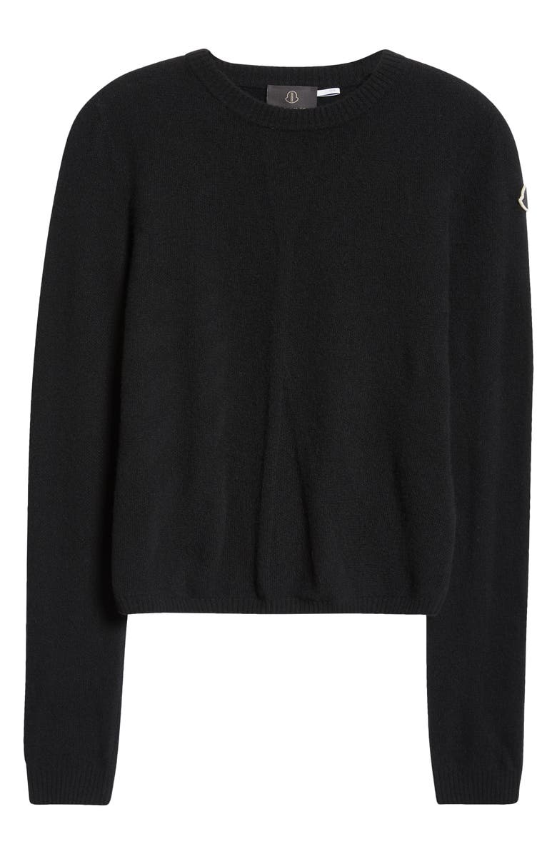 Moncler x Rick Owens Wool & Cashmere Crewneck Sweater, Alternate, color, 