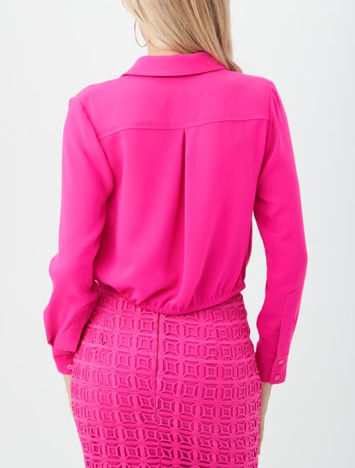 Trina Turk Renlee Shirt In Petal Pink