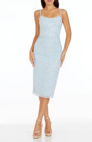 Dress the Population Blakely Emebellished Cocktail Sheath Dress