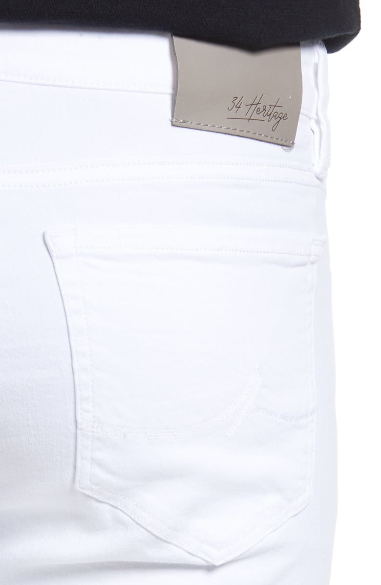 34 Heritage Courage Straight Leg Jeans, Alternate, color, Double White