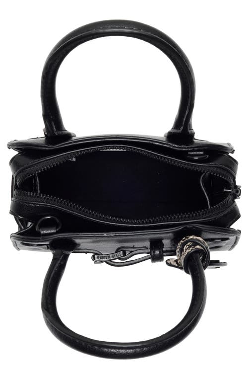 Steve Madden Phoenix Satchel Bag In Black