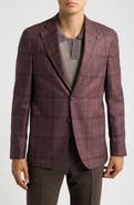 Jack Victor Myles Plaid Wool Blend Sport Coat