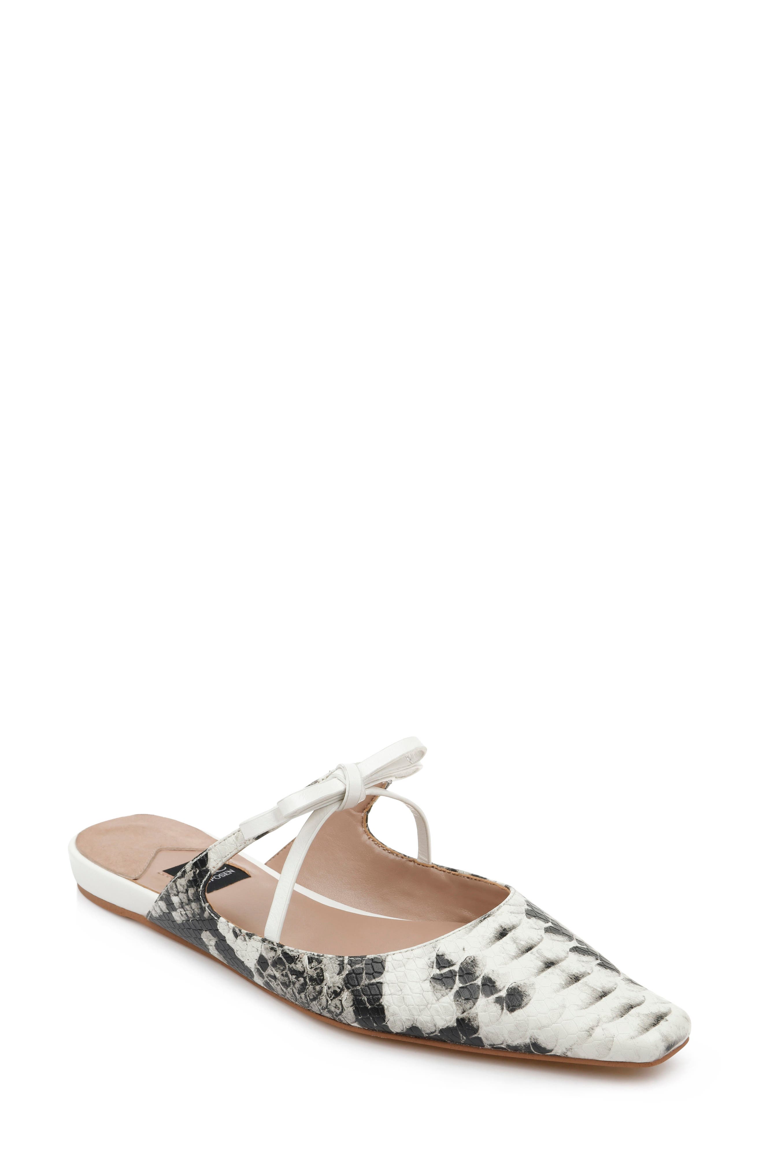 Valencia Mule, Main, color, SNAKE PRINT LEATHER