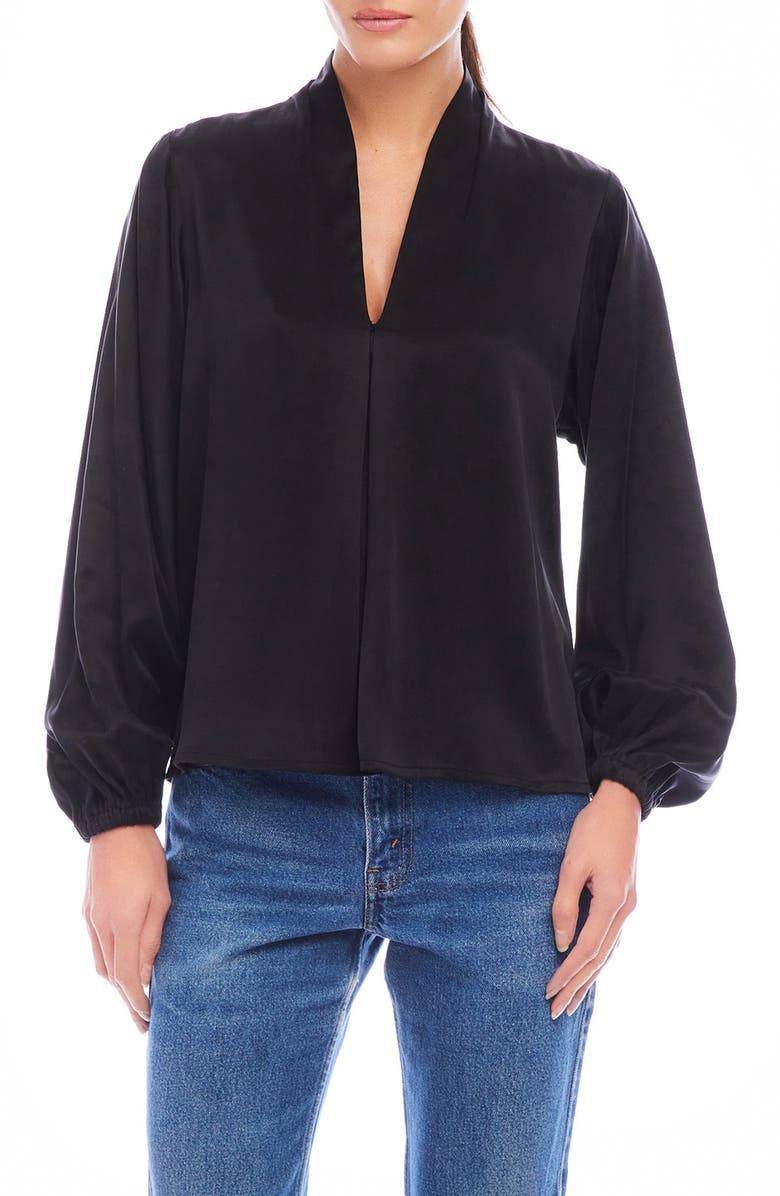 FIFTEEN TWENTY Kiera Balloon Sleeve Top, Main, color,