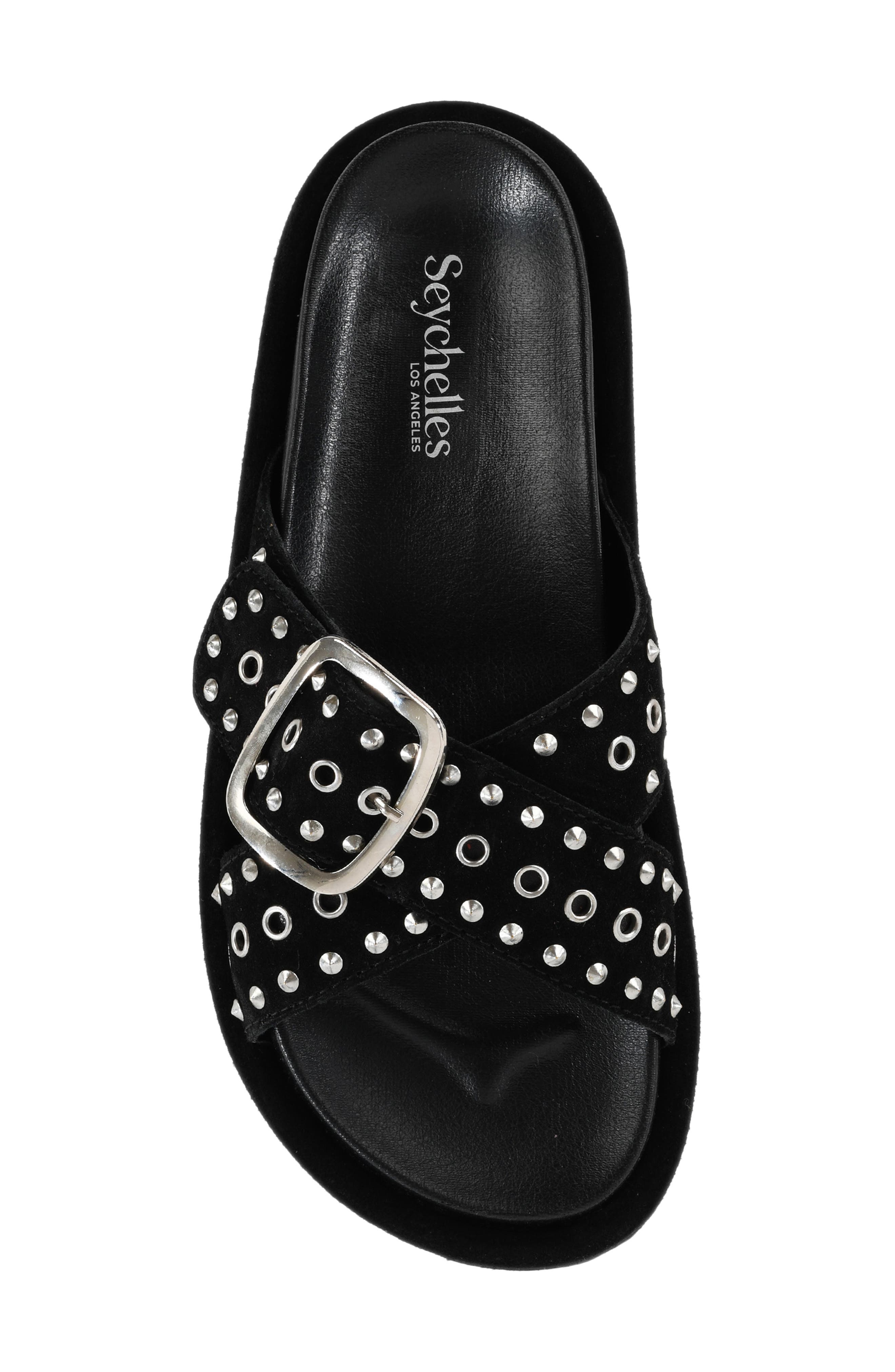 Seychelles Crushing Wave Platform Slide Sandal, Alternate, color, 