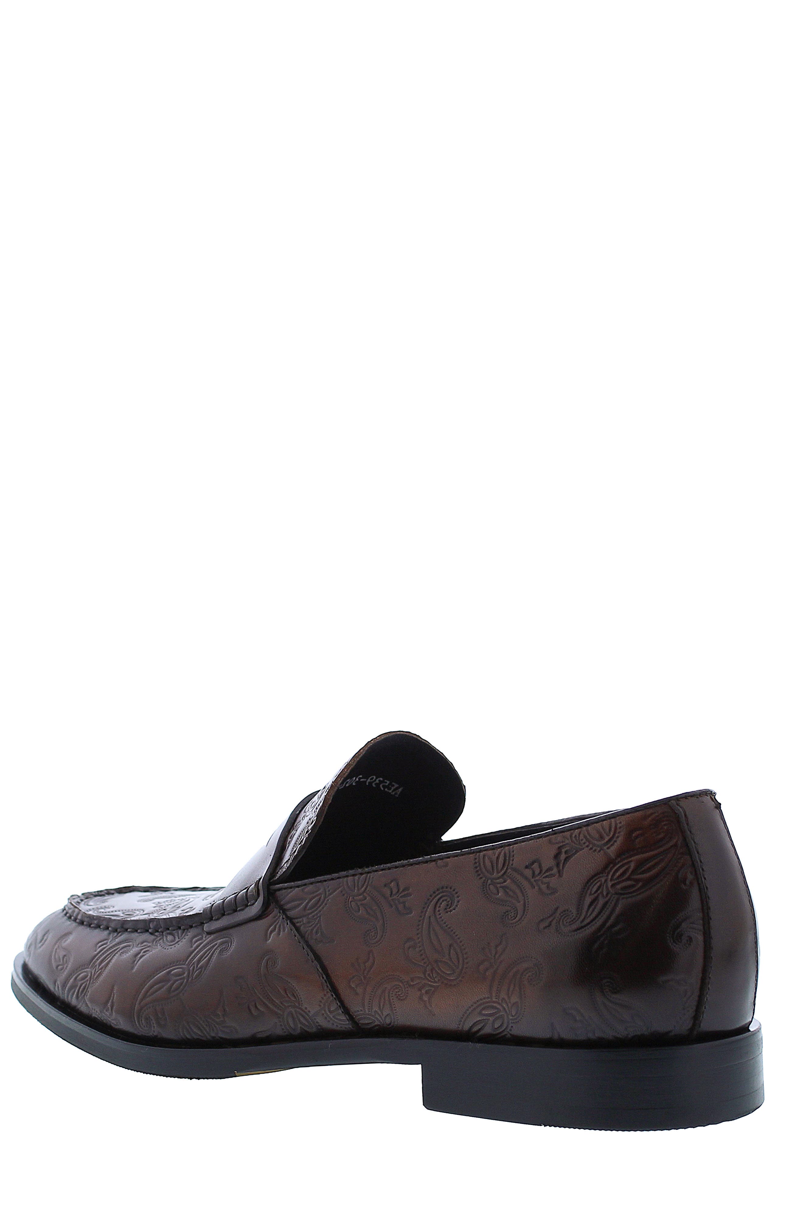Robert Graham Boerne Loafer, Alternate, color, Brown