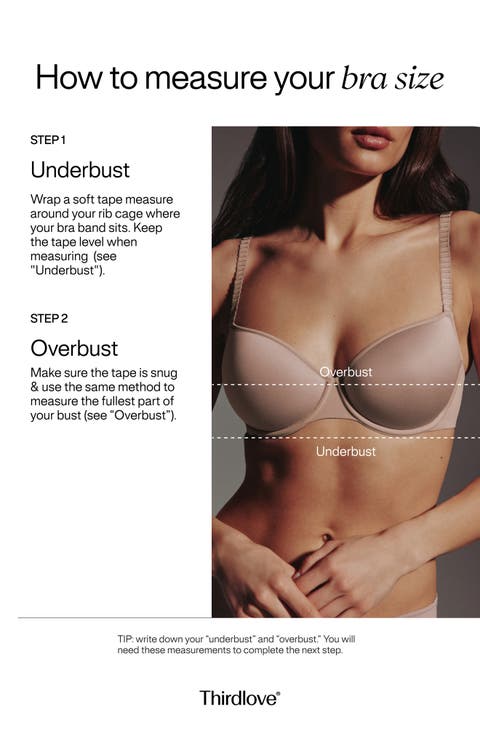 All Day Lace Uplift Plunge Underwire Bra