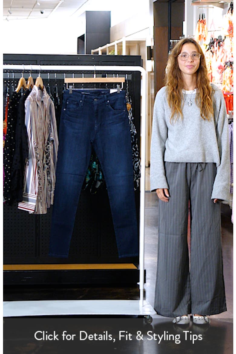 Farrah Mid Rise Skinny Jeans (Nordstrom Exclusive) video