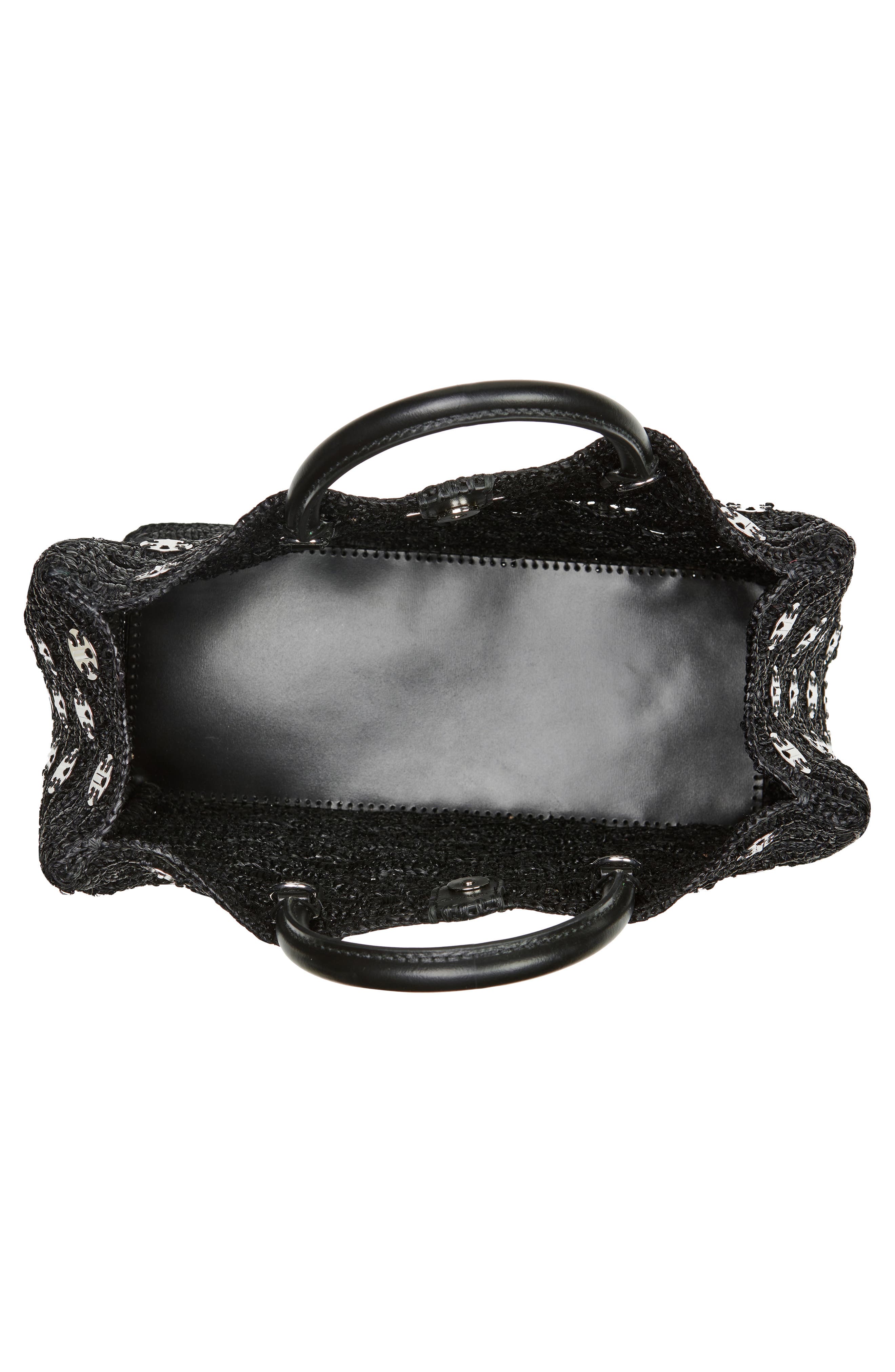 Rabanne Raffia Disc Tote, Alternate, color, 