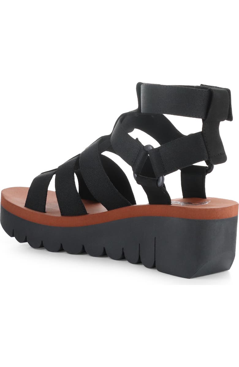 Fly London Yufi Platform Wedge Sandal, Alternate, color,