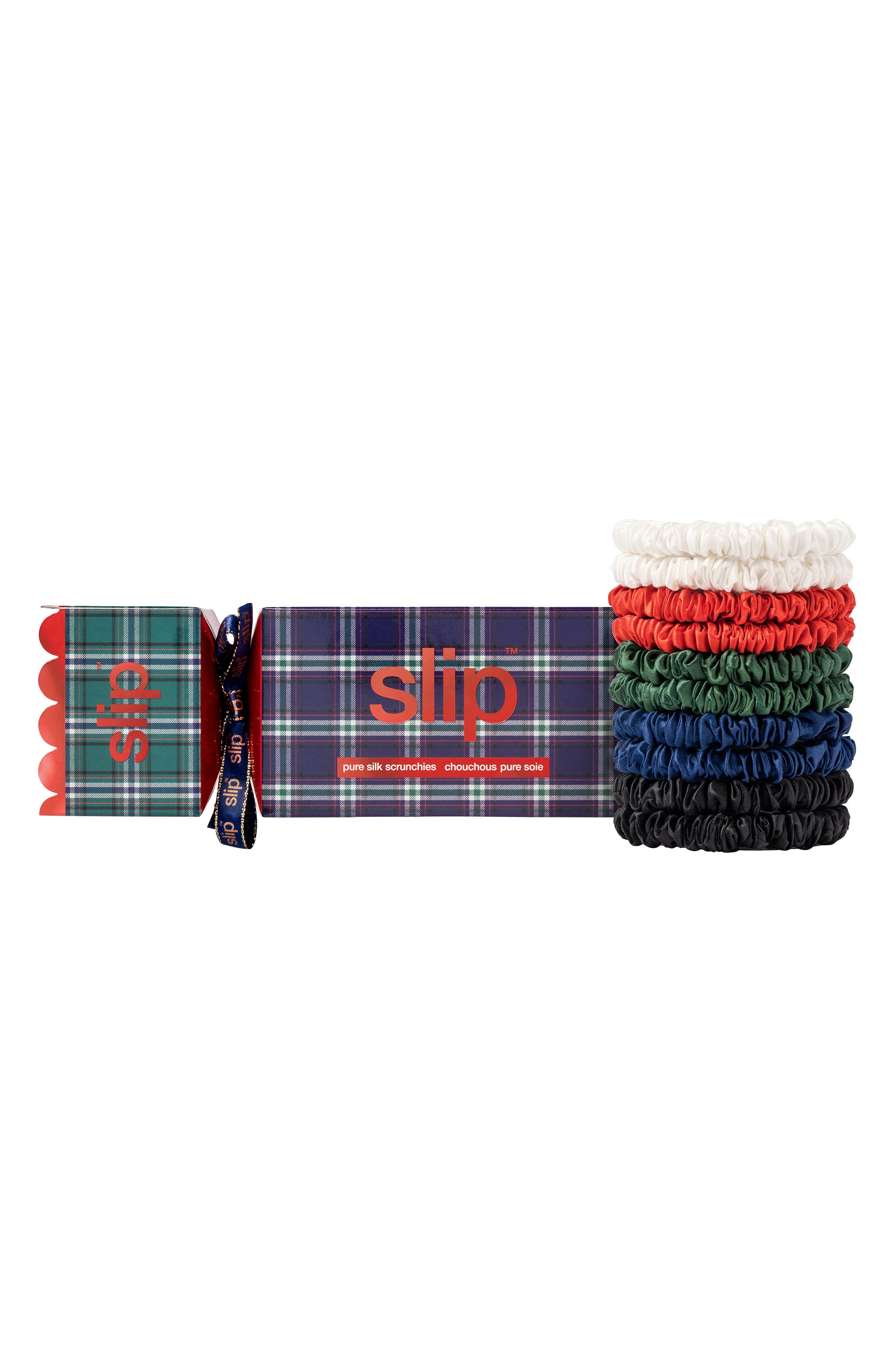 Maisie 10-Pack Skinny Silk Scrunchies