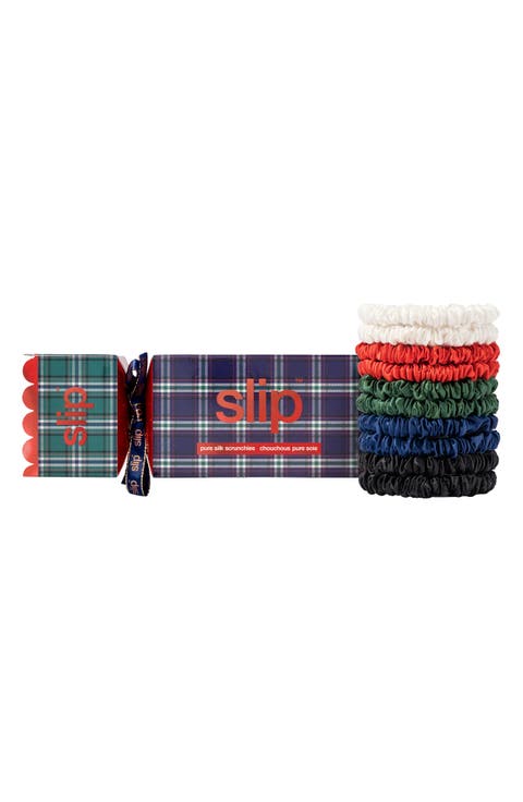 Maisie 10-Pack Skinny Silk Scrunchies