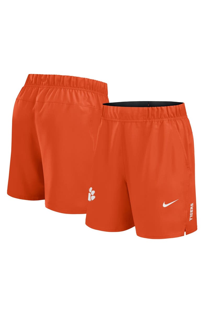 Nike Men's Nike Orange Clemson Tigers Primetime Woven Victory Performance Shorts, Alternate, color, Orange