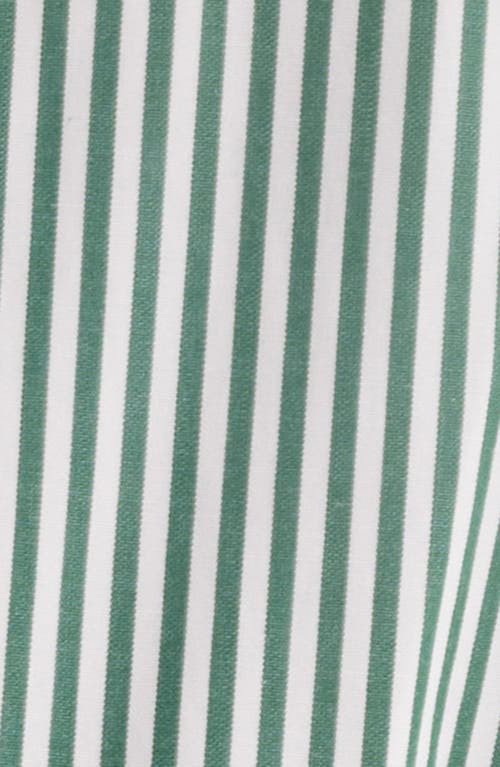 Faithfull The Brand Freja Playsuit In Green Stripe