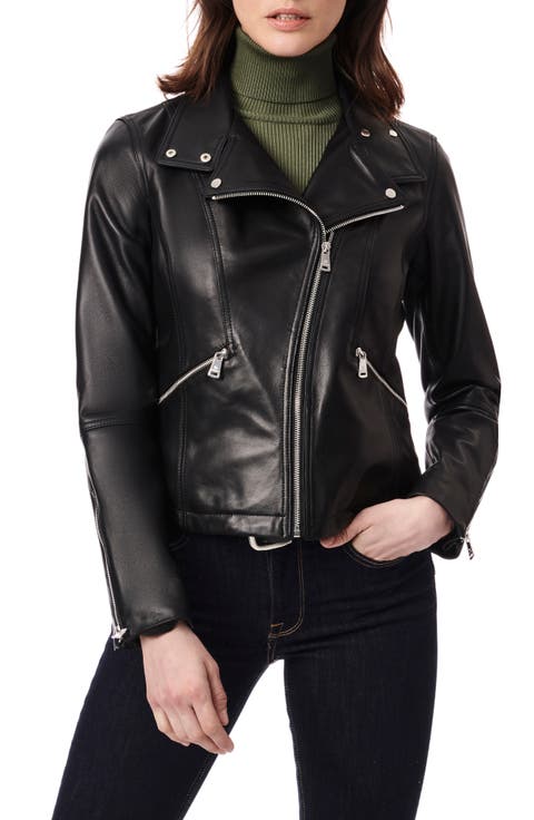 Leather Moto Jacket