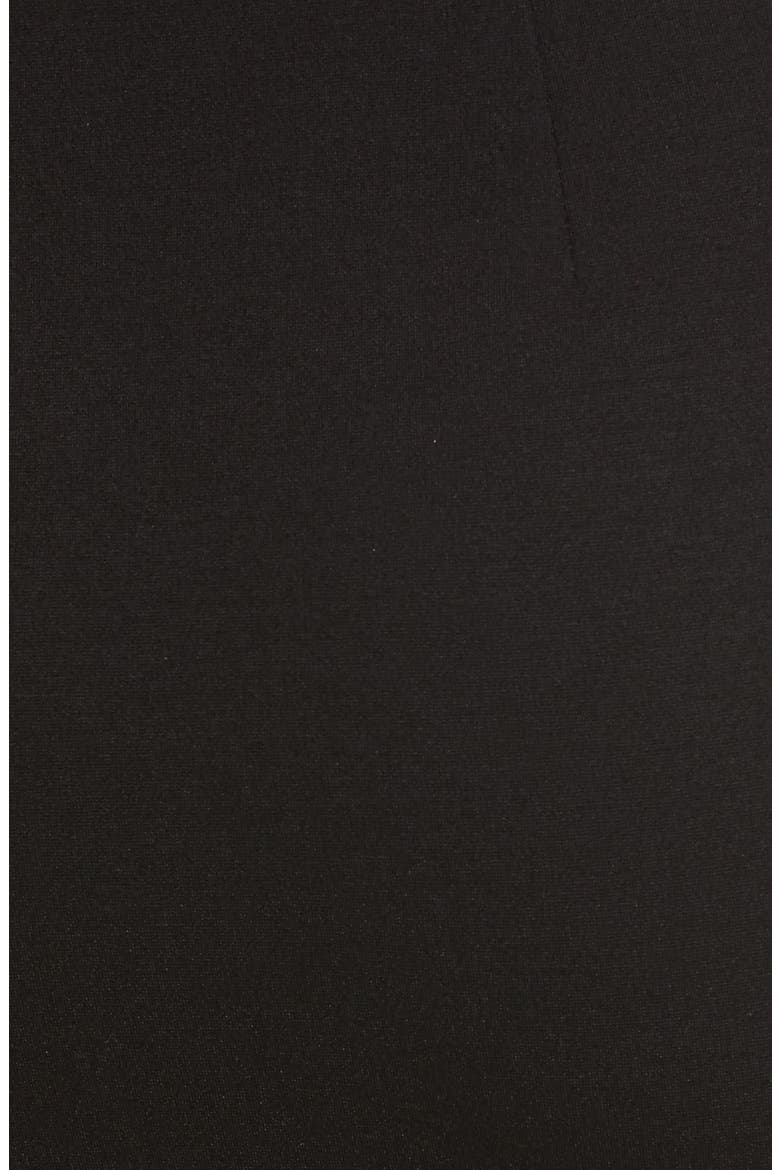 Side Cutout One-Shoulder Dress, Alternate, color, BLACK