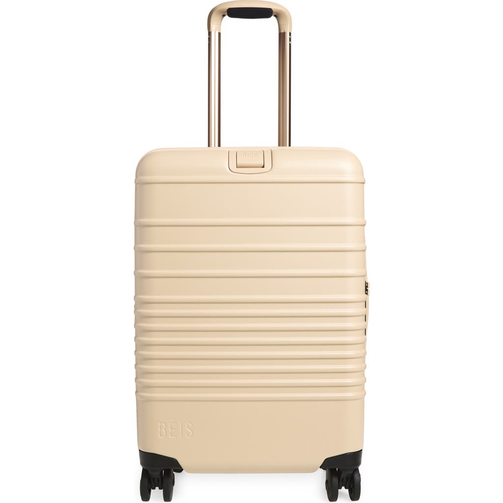 Beis Béis The Carry-on Roller Suitcase In Neutral