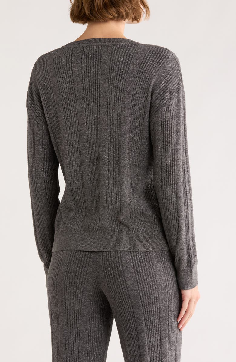 Barefoot Dreams<sup>®</sup> CozyChic Ultra Lite<sup>®</sup> Lounge Top, Alternate, color, Carbon