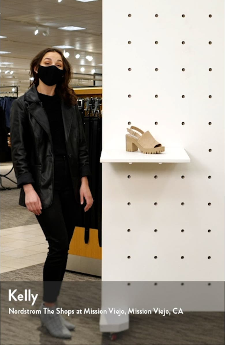 Sunnyside Block Heel Slingback Sandal, sales video thumbnail