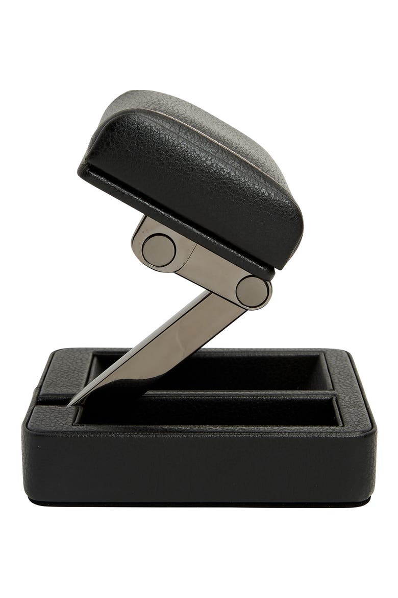 British Racing Single Travel Watch Stand, Alternate, color, BLACK / GUNMETAL