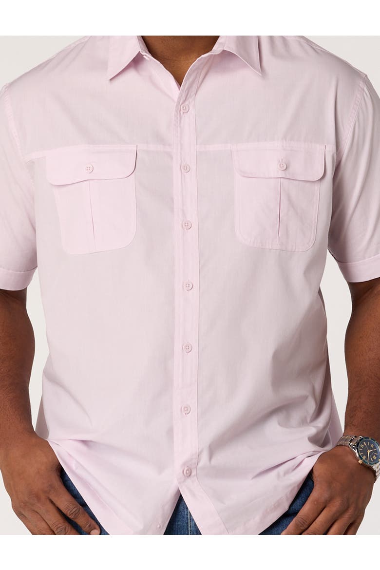 Big & Tall Co-Pilot Sport Shirt, Alternate, color, LAVENDER FOG
