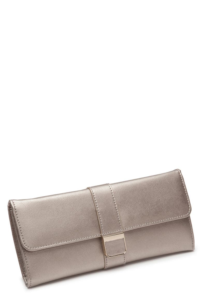 Palermo Jewelry Roll, Main, color, PEWTER