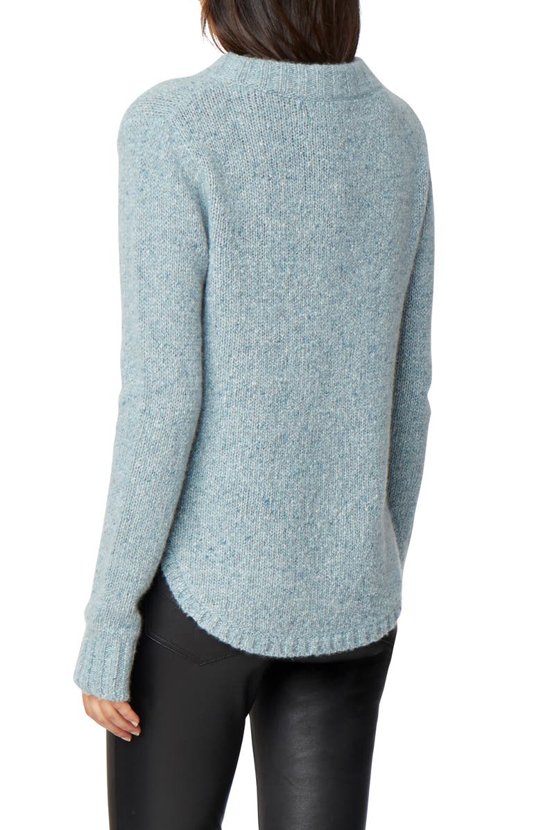 Habitual Austyn Curved Hem Cashmere Sweater, Alternate, color, 
