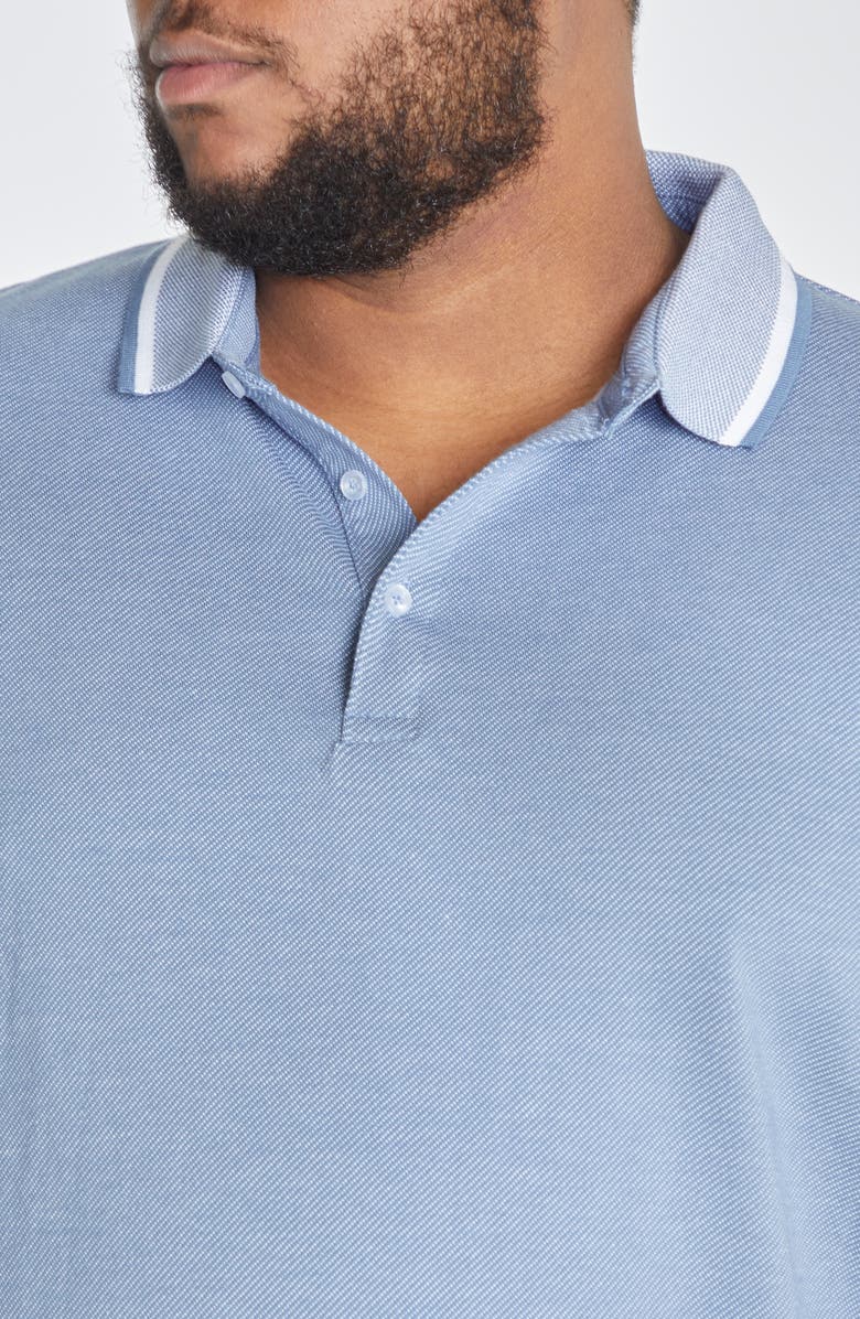 Johnny Bigg Marlow Tipped Short Sleeve Polo, Alternate, color, 