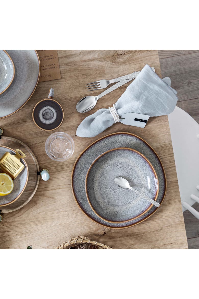 Lave Beige Dinner Plate, Alternate, color, multi