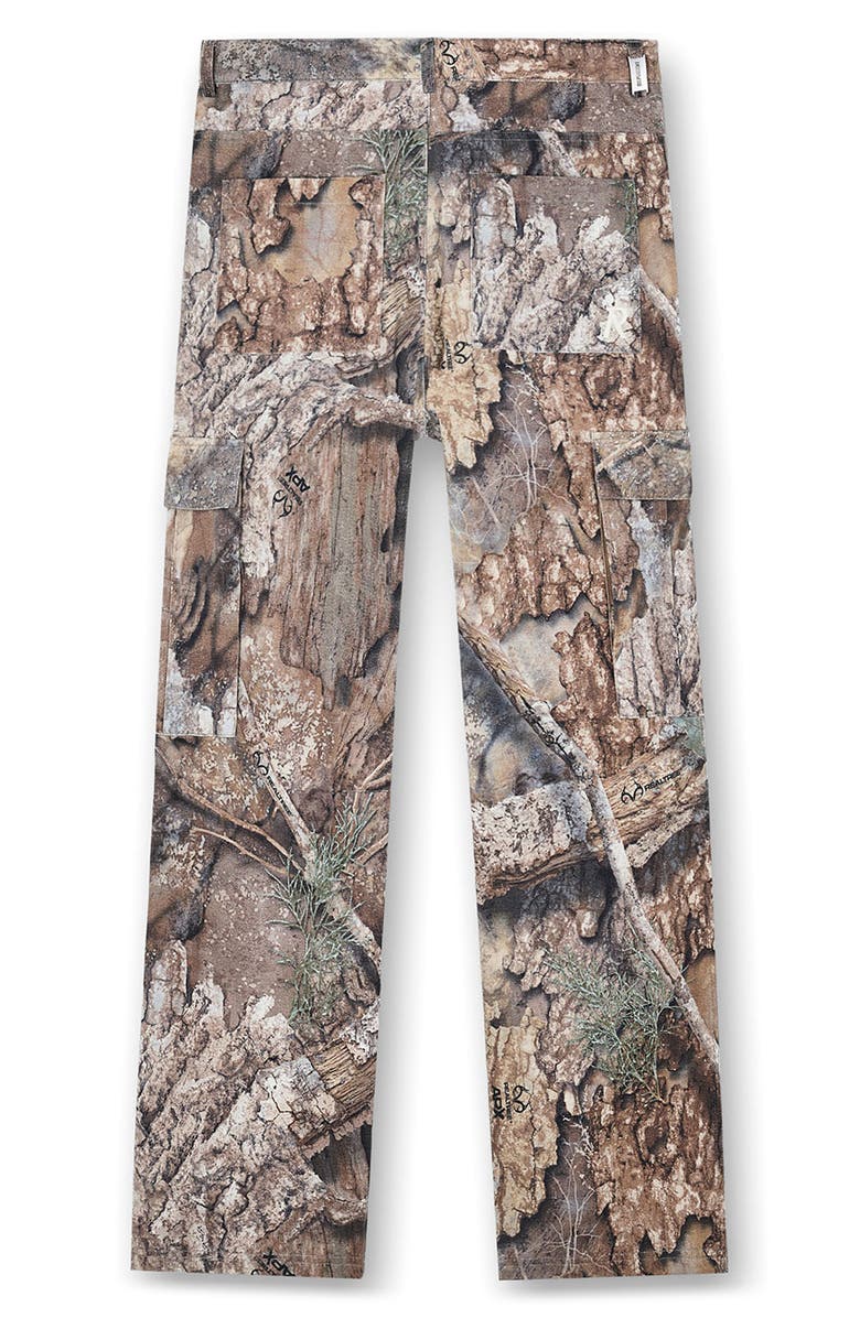 Represent x Realtree Camo Print Cargo Pants, Alternate, color, Camo