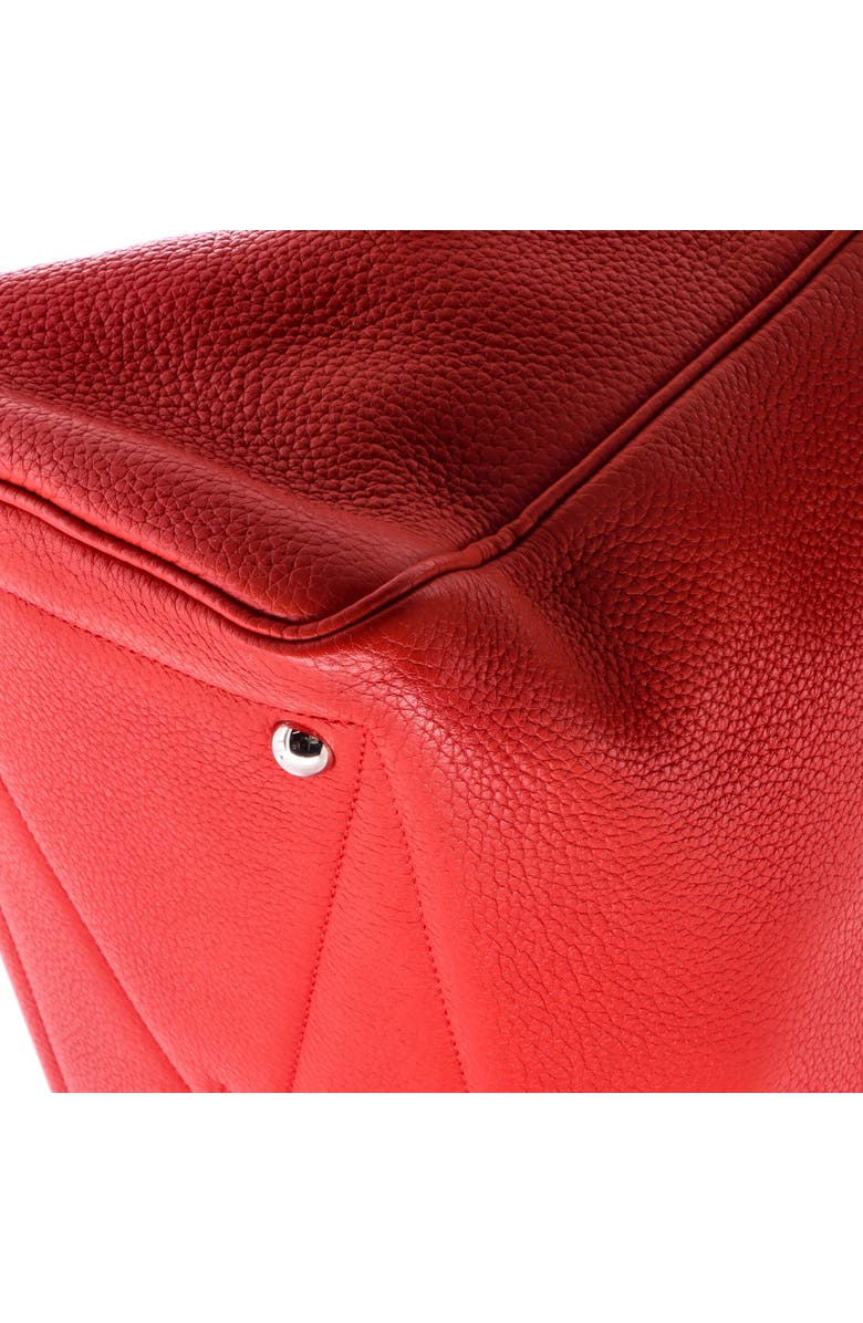 Pre-Owned Hermes Victoria II Bag Clemence 35, Alternate, color, Rouge Vif