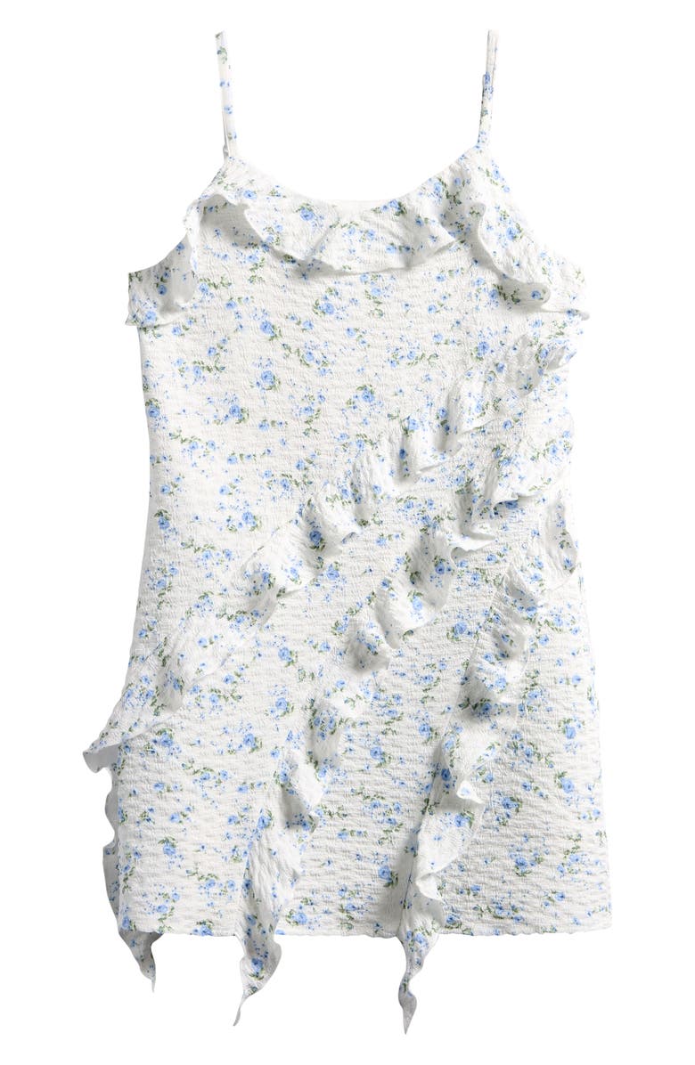 Ava & Yelly Kids' Floral Ruffle Dress, Main, color, 