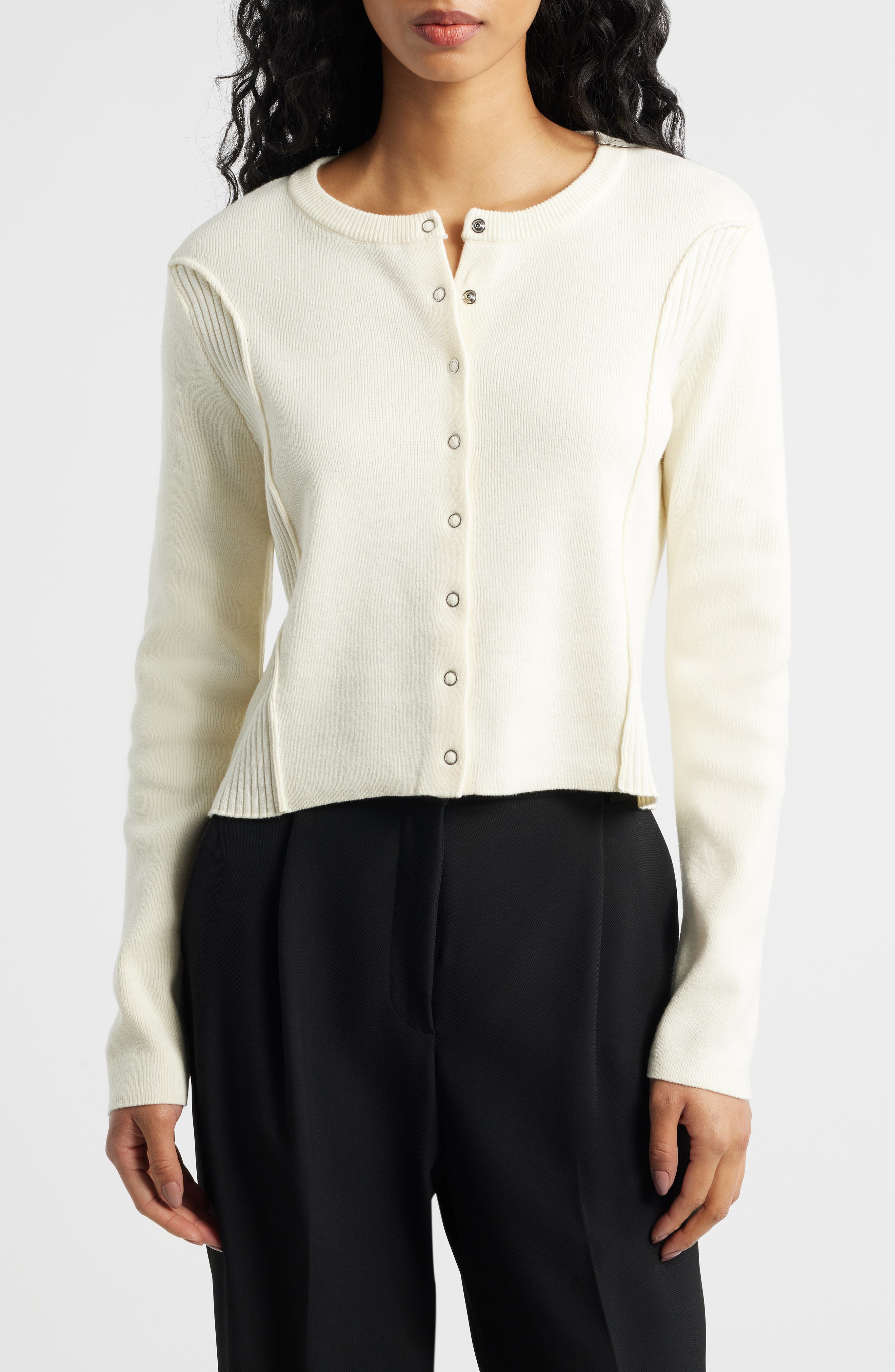 MANGO Karen Cotton Blend Cardigan