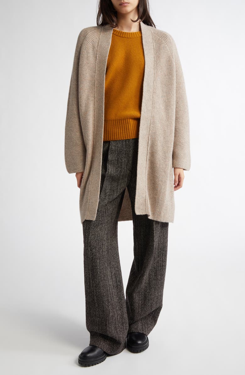 Johnstons of Elgin Cape Oversize Cashmere Rib Cardigan, Alternate, color,