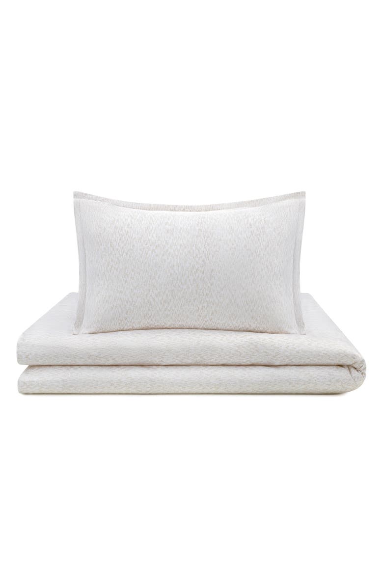 Domani Home Hazy Taupe Cotton Crib Duvet Cover, Alternate, color, 