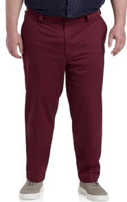 Oak Hill by DXL Big & Tall Straight-Fit Tech Pants