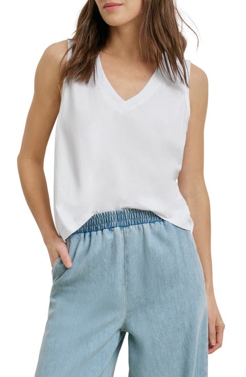 The Everyday Organic Cotton V-Neck Tank