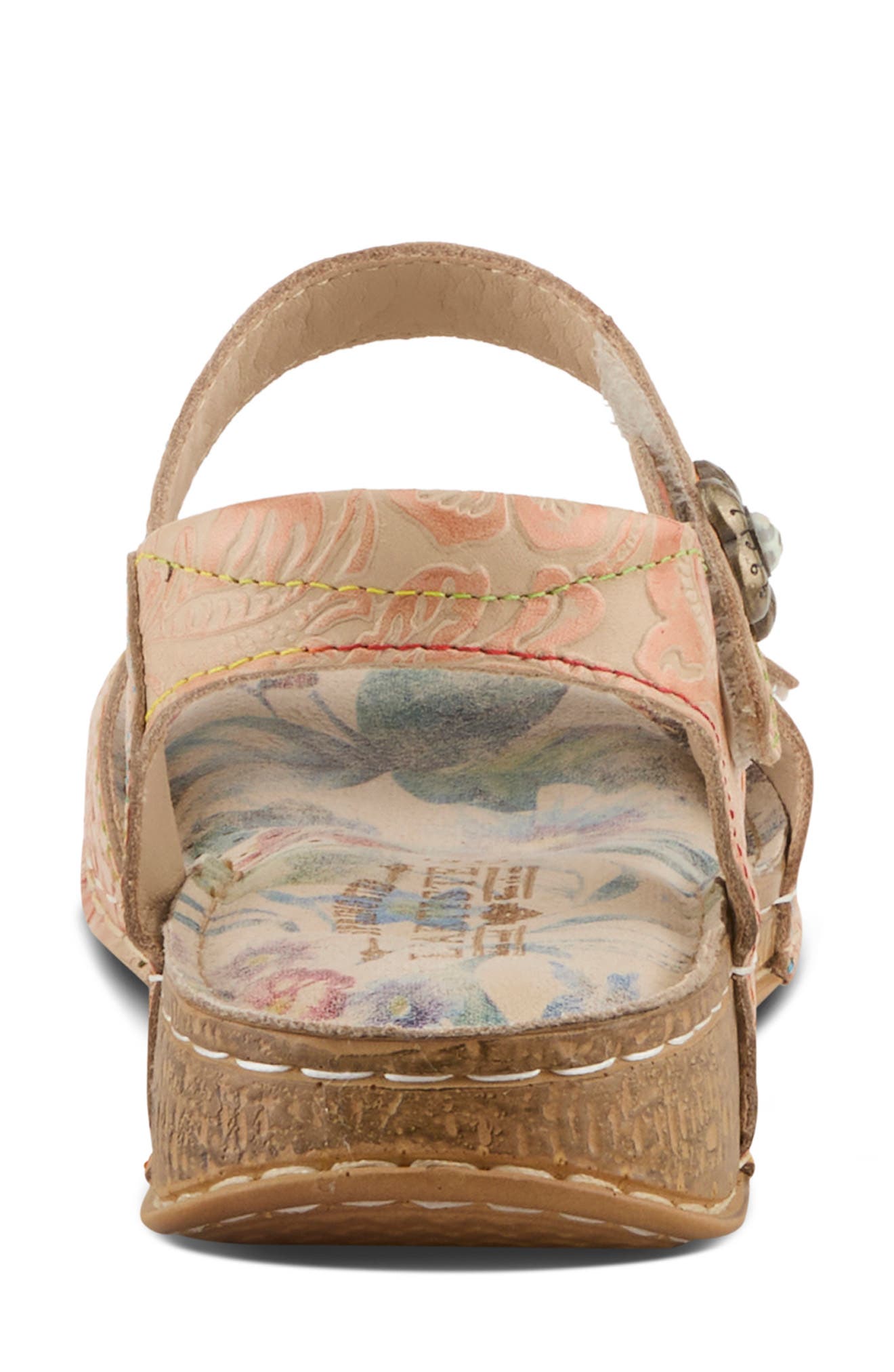 L
Artiste by Spring Step Popular Sandal, Alternate, color, Beige Multi