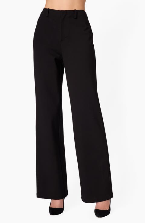 Margie High Waist Bootcut Ponte Pants