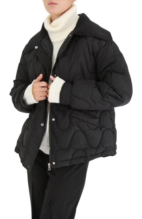 Belle & Bloom See You Again Quilted Jacket In Black