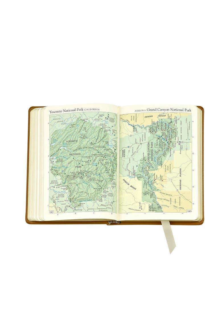 The Traveler's Atlas, Alternate, color, British Tan