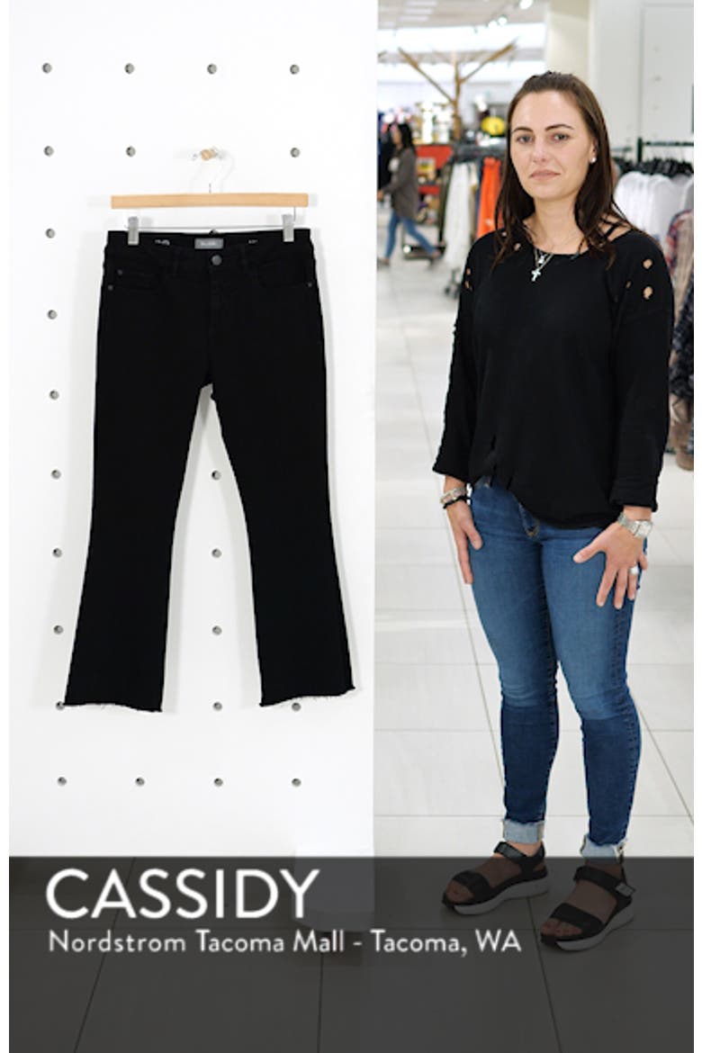 Bridget Instasculpt High Waist Crop Bootcut Jeans video