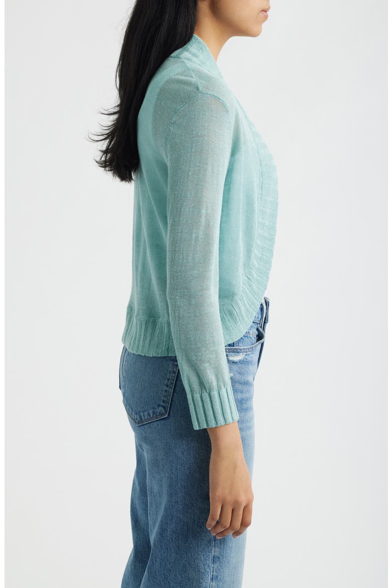Bolero Open Front Cardigan, Alternate, color, AQUIFER