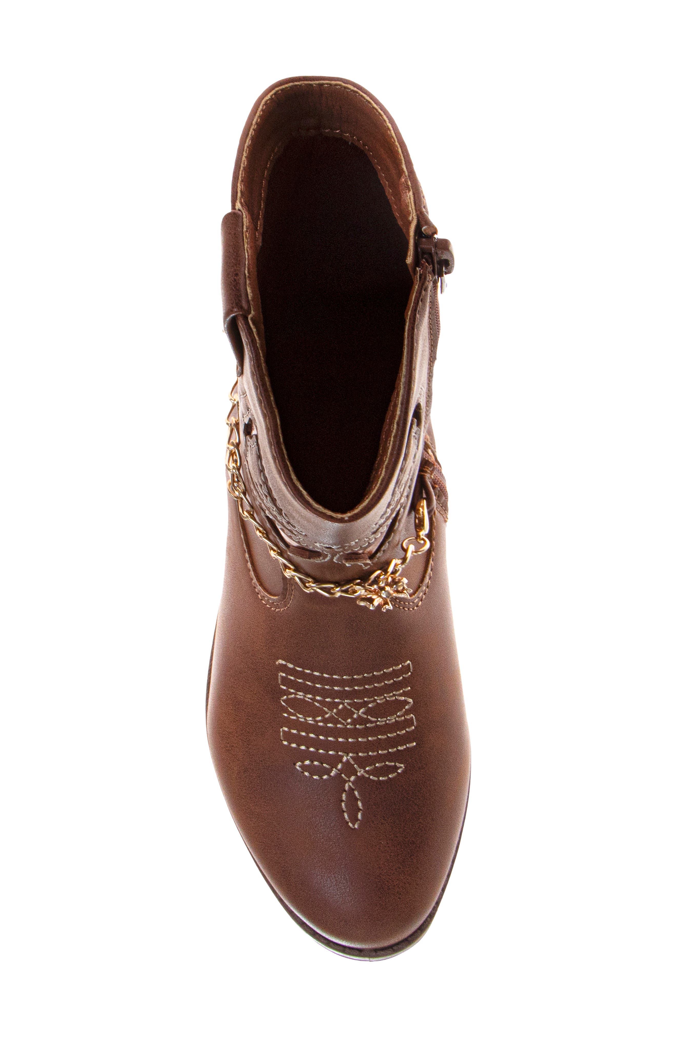 Kids' Western Boot, Alternate, color, BROWN