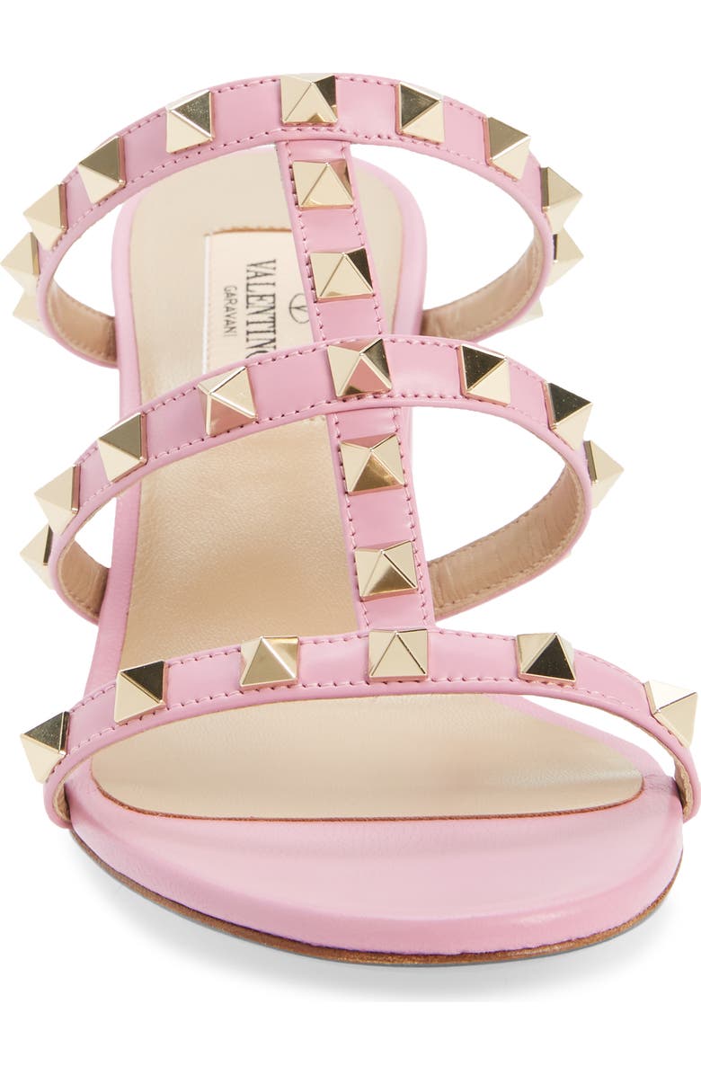 Valentino Garavani Rockstud Slide Sandal, Alternate, color,